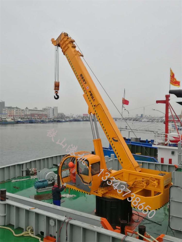 山東臨沂甲板起重機廠家起重機耐沖擊，制動性能好